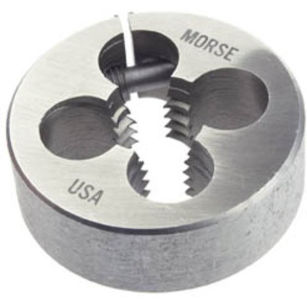 Threading Die, Adjustable Round Split, Series 2195, Imperial, 51618, UNC, 14 Thickness, 1316, Morse, Mfr#: 31528